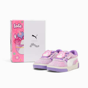 Ea7 Emporio Armani low-top logo print sneakers, Poison Pink-Fast Pink-Ultraviolet, extralarge